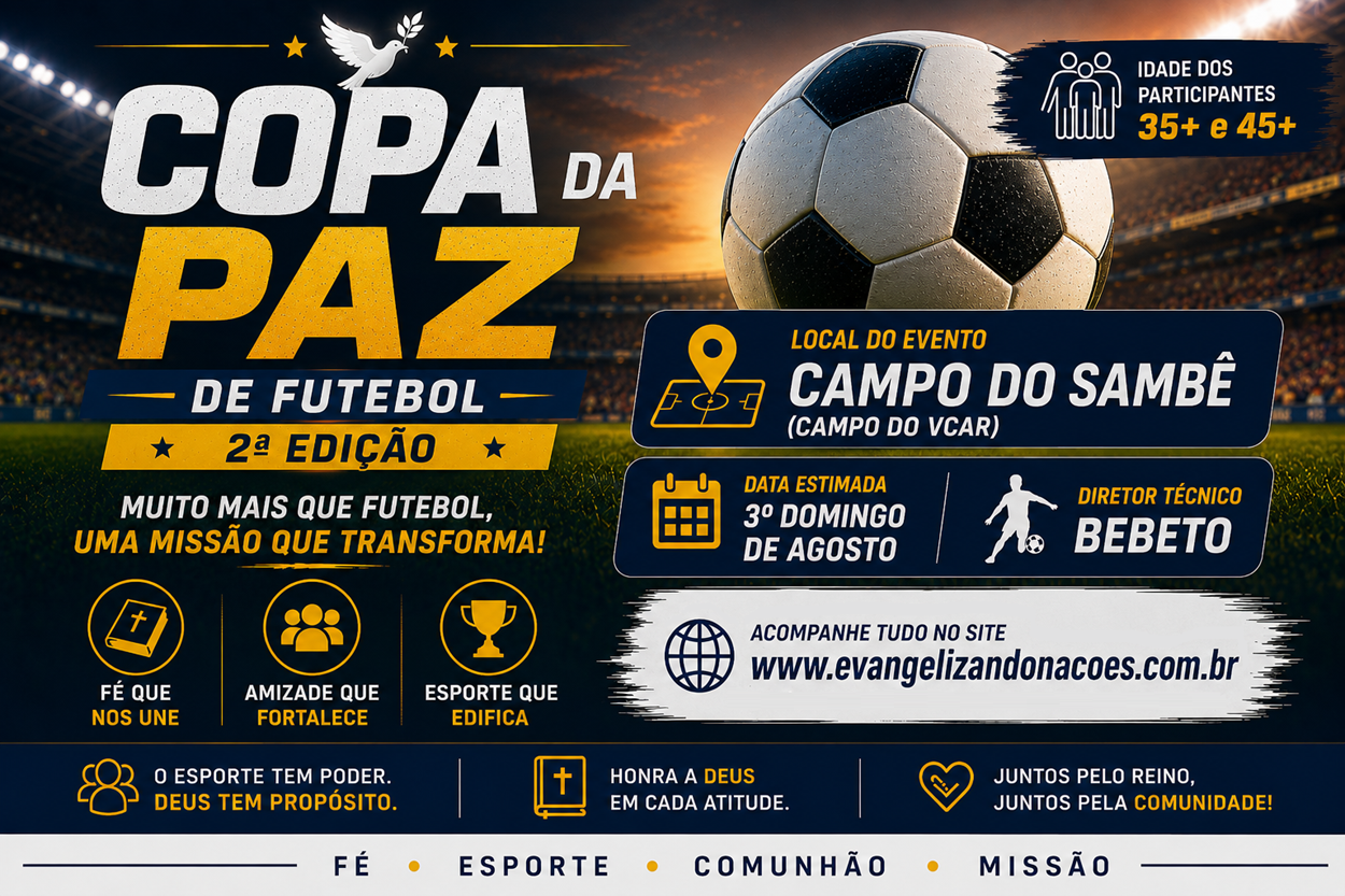 COPA DA PAZ - Segunda Edição